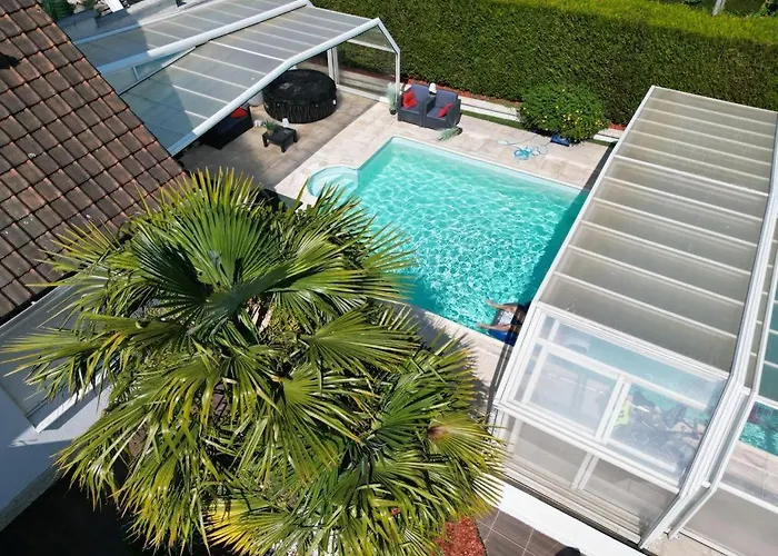 Nyaraló Gite Avec Piscine Couverte Et Chauffee Éperlecques